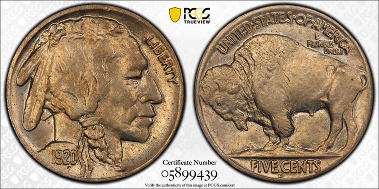 Cert 05899439 - Coin Image