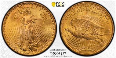 1924 $20 MS66