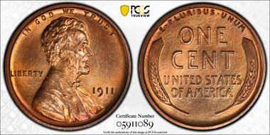 1911 1C PR66+ RD