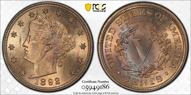 Cert 05949186 - Coin Image