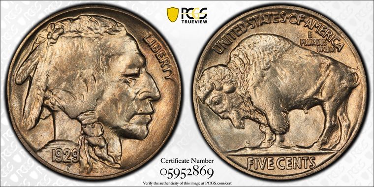 Cert 05952869 - Coin Image