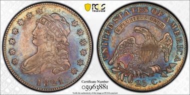 1821 25C AU53