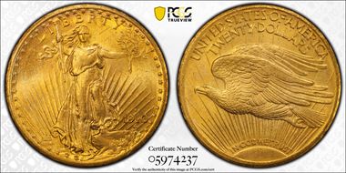 1910-S $20 MS65