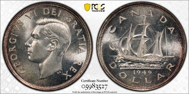 1949 S$1 MS67