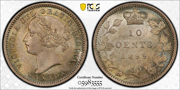 Cert 05983555 - Coin Image