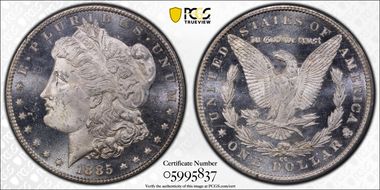 1885-CC $1 MS64DMPL