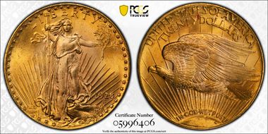 1928 $20 MS66