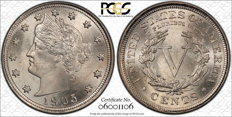 Cert 06001106 - Coin Image