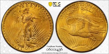 1926-S $20 MS64