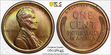 1909 1C Lincoln PR66RB