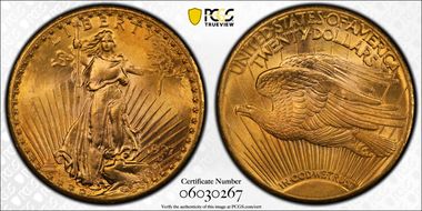 1927 $20 MS64