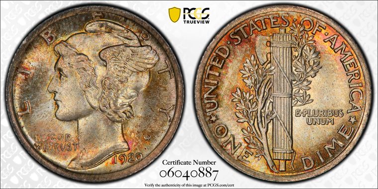 Cert 06040887 - Coin Image