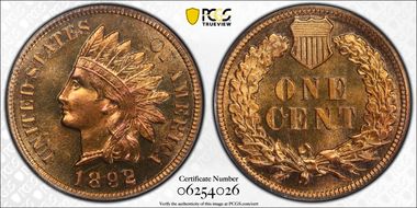 1892 1C PR66RD