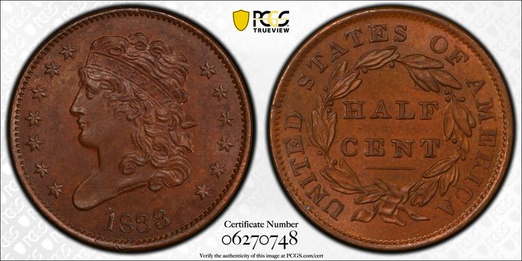 Cert 06270748 - Coin Image