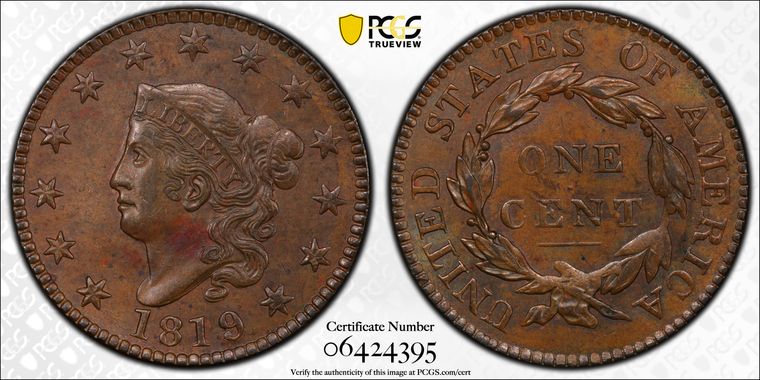 Cert 06424395 - Coin Image