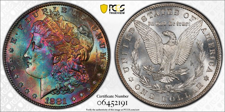 Cert 06452191 - Coin Image