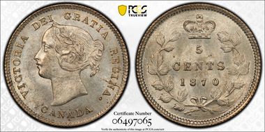 1870 5C WD Curved Blunt 7 MS63