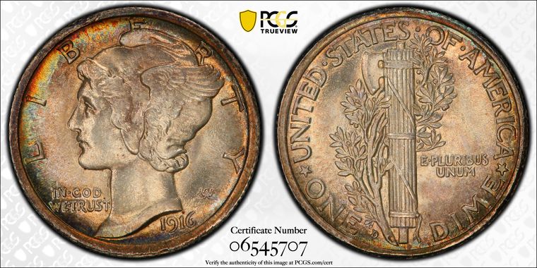 Cert 06545707 - Coin Image