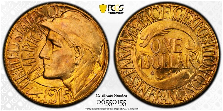 Cert 06550155 - Coin Image