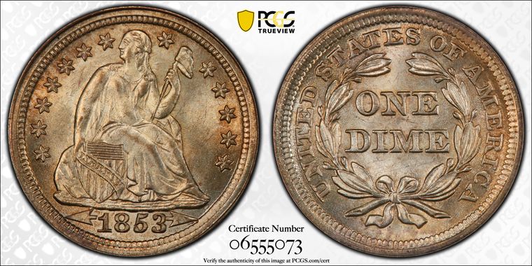 Cert 06555073 - Coin Image