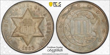 1866 3CS MS67