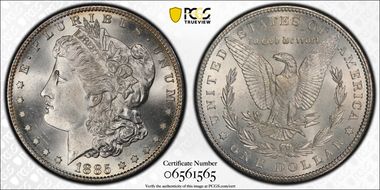 1885-S $1 MS66+