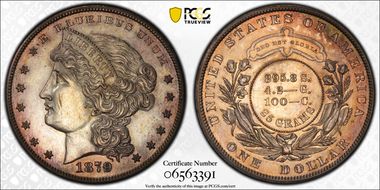 1879 $1 J-1617 PR62