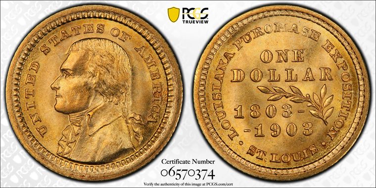 Cert 06570374 - Coin Image