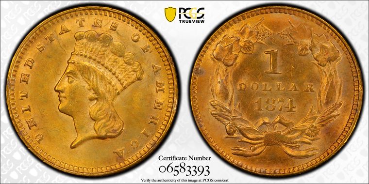 Cert 06583393 - Coin Image