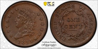 1811 1C S-287 MS64BN