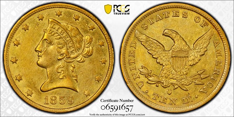 Cert 06591657 - Coin Image