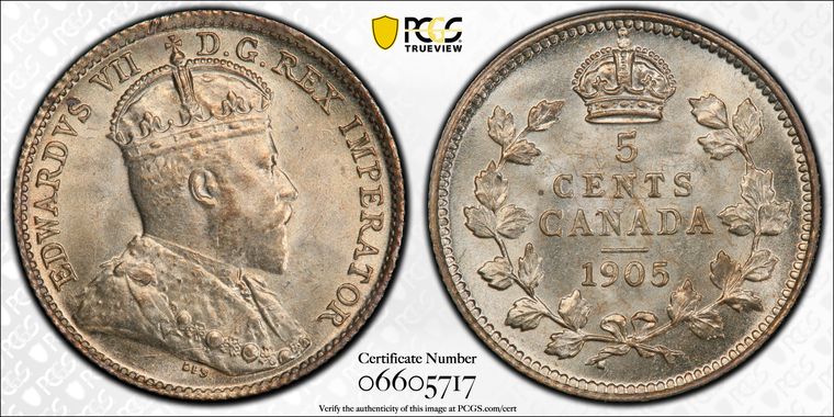 Cert 06605717 - Coin Image