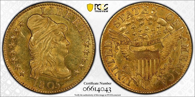 Cert 06614043 - Coin Image