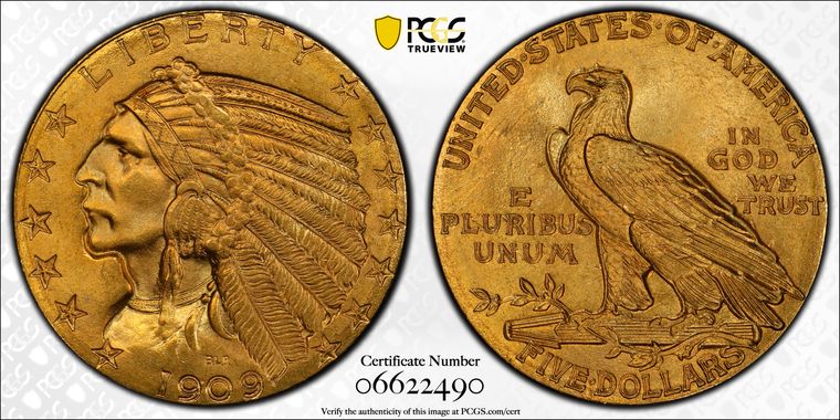 Cert 06622490 - Coin Image