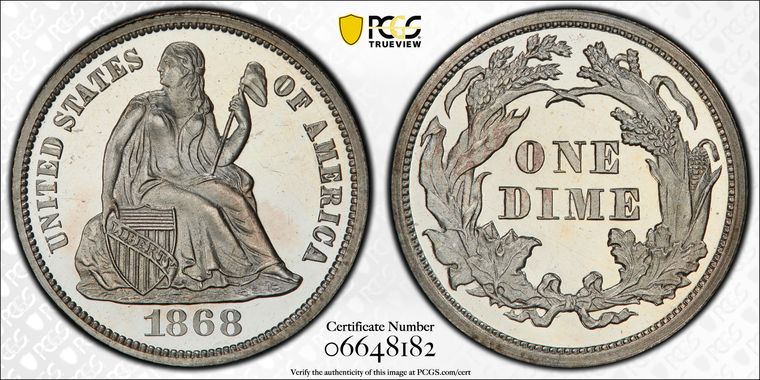 Cert 06648182 - Coin Image