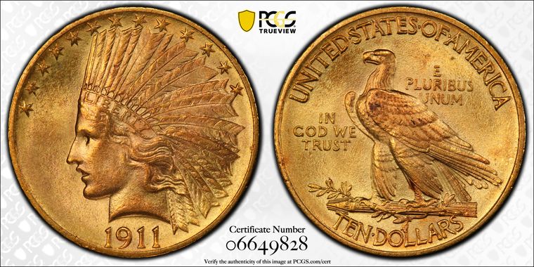 Cert 06649828 - Coin Image