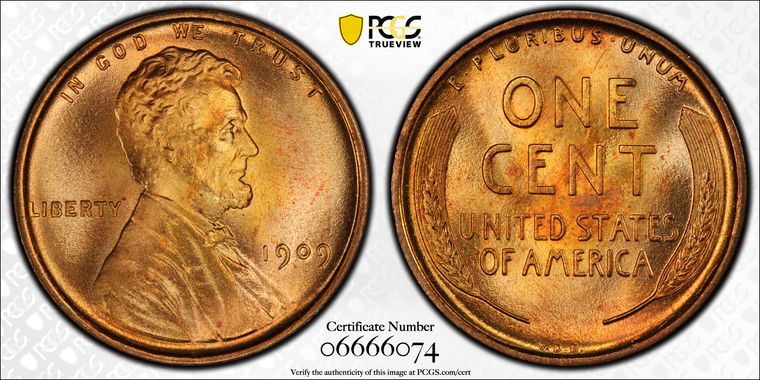 Cert 06666074 - Coin Image