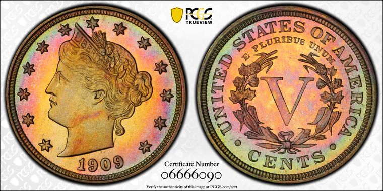 Cert 06666090 - Coin Image