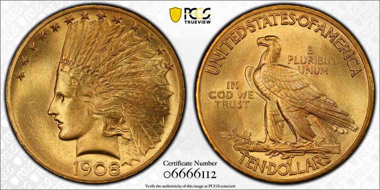 Cert 06666112 - Coin Image