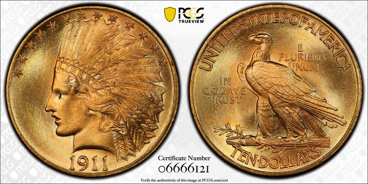 Cert 06666121 - Coin Image