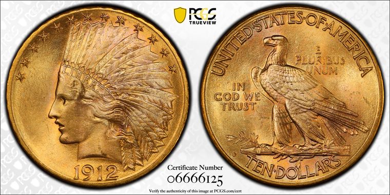 Cert 06666125 - Coin Image