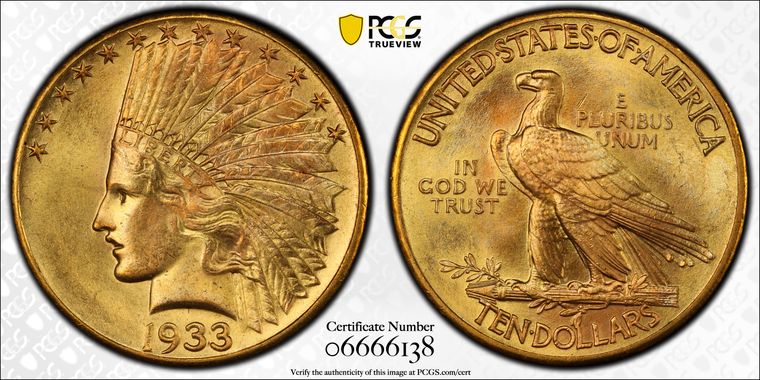 Cert 06666138 - Coin Image