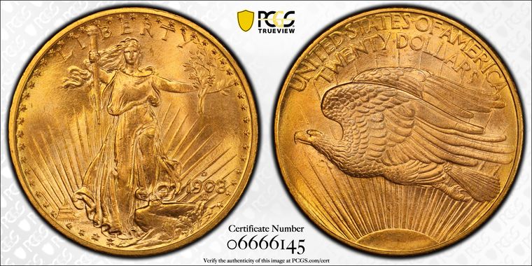 Cert 06666145 - Coin Image