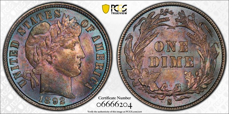 Cert 06666204 - Coin Image