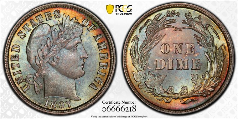 Cert 06666218 - Coin Image