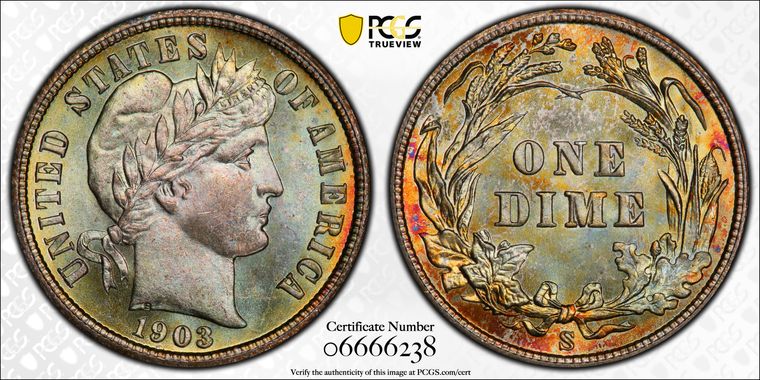 Cert 06666238 - Coin Image