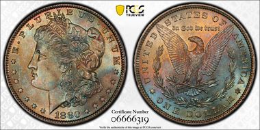 1880-O $1 MS64+