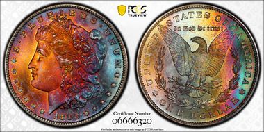 1880-S $1 MS68+