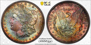 1900-O $1 MS66+
