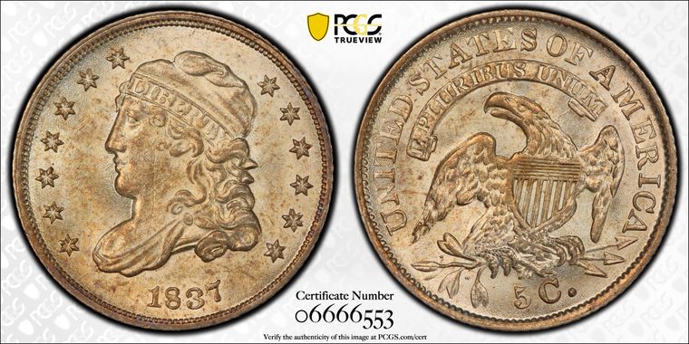 Cert 06666553 - Coin Image